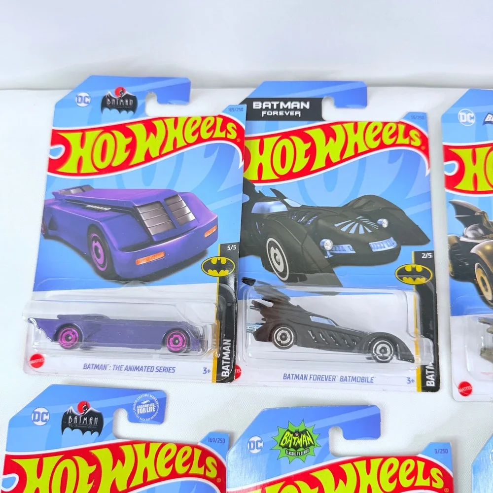 Hot Wheels Batman Batmobile Diecast Lot of 8 Animated Series TV Series Forever